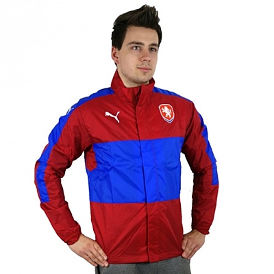 Czech Republic Stadium Jacket chili pepp Pánská bunda