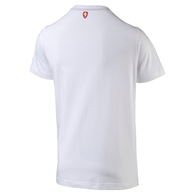 Czech Republic 76 Fan Shirt white-chili Pánské tričko