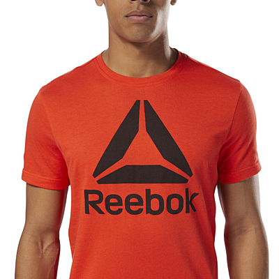 QQR- Reebok Stacked Pánské tričko
