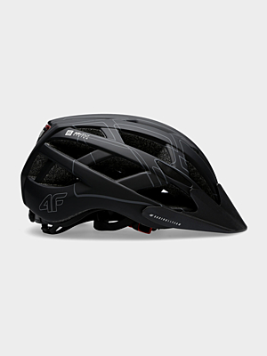 H4L22-KSR002 BLACK ALLOVER Cyklistická helma