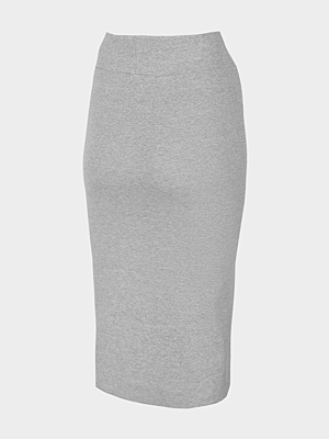 H4L22-SPUD011 GREY MELANGE Dámská sukně