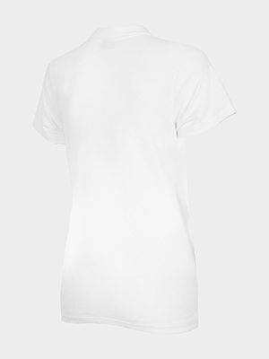 H4L22-TSD355 WHITE Dámské polo tričko